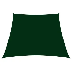 Toldo de vela tela oxford trapecio verde oscuro 2/4x3 m de vidaXL, Sombrillas - Ref: Foro24-135516, Precio: 21,42 €, Descuent...