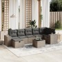 Set de sofás de jardín 8 pzas y cojines ratán sintético gris de , Conjuntos de jardín - Ref: Foro24-3264466, Precio: 482,57 €...