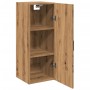 Armario de pared madera ingeniería roble artisian 34,5x34x90 cm de , Aparadores - Ref: Foro24-857335, Precio: 57,85 €, Descue...