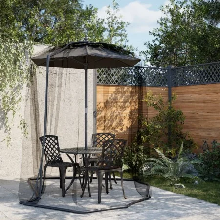Mosquitera para sombrilla 220 malla negra Φ300x230 cm de , Mosquiteras - Ref: Foro24-4010038, Precio: 31,51 €, Descuento: %
