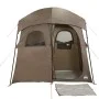 Tienda de ducha para 2 personas impermeable marrón de , Tiendas de campaña - Ref: Foro24-4009537, Precio: 124,76 €, Descuento: %