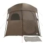 Tienda de ducha para 2 personas impermeable marrón de , Tiendas de campaña - Ref: Foro24-4009537, Precio: 124,76 €, Descuento: %