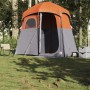 Tienda de ducha para 2 personas impermeable gris-naranja de , Tiendas de campaña - Ref: Foro24-4009535, Precio: 120,31 €, Des...
