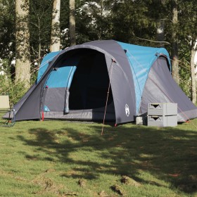 Tienda de campaña familiar iglú 6 personas impermeable azul de , Tiendas de campaña - Ref: Foro24-4009462, Precio: 120,71 €, ...