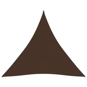 Toldo de vela triangular tela Oxford marrón 3,6x3,6x3,6 m de vidaXL, Sombrillas - Ref: Foro24-135831, Precio: 30,75 €, Descue...