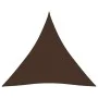 Toldo de vela triangular tela Oxford marrón 3,6x3,6x3,6 m de vidaXL, Sombrillas - Ref: Foro24-135831, Precio: 30,75 €, Descue...