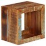 Taburete de madera maciza reciclada 40x30x40 cm en Mesas auxiliares | Comprar online en Foru.es