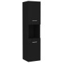 Juego de muebles de baño madera de ingeniería negro de , Muebles de baño - Ref: Foro24-3071046, Precio: 186,40 €, Descuento: %