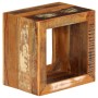 Taburete de madera maciza reciclada 40x30x40 cm en Mesas auxiliares | Comprar online en Foru.es