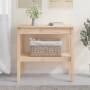 Mesa consola madera maciza de pino 80x40x75 cm de , Mesas auxiliares - Ref: Foro24-814304, Precio: 64,43 €, Descuento: %