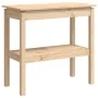 Mesa consola madera maciza de pino 80x40x75 cm de , Mesas auxiliares - Ref: Foro24-814304, Precio: 63,94 €, Descuento: %