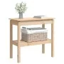 Mesa consola madera maciza de pino 80x40x75 cm de , Mesas auxiliares - Ref: Foro24-814304, Precio: 63,94 €, Descuento: %