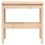 Mesa consola madera maciza de pino 80x40x75 cm de , Mesas auxiliares - Ref: Foro24-814304, Precio: 64,43 €, Descuento: %