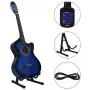 Set de guitarra occidental 12 pzas ecualizador y 6 cuerdas azul de , Guitarras - Ref: Foro24-70141, Precio: 113,20 €, Descuen...