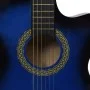 Set de guitarra occidental 12 pzas ecualizador y 6 cuerdas azul de , Guitarras - Ref: Foro24-70141, Precio: 113,20 €, Descuen...