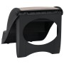 Escalera para perros plegable de 3 peldaños negra de , Escalones y rampas para mascotas - Ref: Foro24-171173, Precio: 50,84 €...