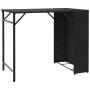 Juego de comedor de jardín plegable 5 piezas ratán PE negro de , Conjuntos de jardín - Ref: Foro24-365944, Precio: 167,66 €, ...