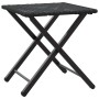 Juego de comedor de jardín plegable 5 piezas ratán PE negro de , Conjuntos de jardín - Ref: Foro24-365944, Precio: 167,66 €, ...
