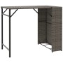 Juego de comedor de jardín plegable 5 piezas ratán PE gris de , Conjuntos de jardín - Ref: Foro24-365946, Precio: 171,65 €, D...