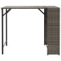 Juego de comedor de jardín plegable 5 piezas ratán PE gris de , Conjuntos de jardín - Ref: Foro24-365946, Precio: 171,65 €, D...