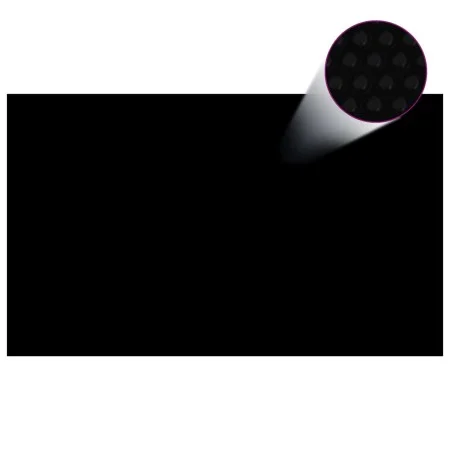 Cubierta de piscina rectangular PE negro 1000x600 cm de vidaXL, Cubiertas para piscina - Ref: Foro24-92966, Precio: 179,52 €,...