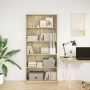 Estantería de madera de ingeniería roble Sonoma 80x24x176 cm de , Librerías y estanterías - Ref: Foro24-857855, Precio: 75,21...
