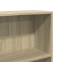 Estantería de madera de ingeniería roble Sonoma 80x24x176 cm de , Librerías y estanterías - Ref: Foro24-857855, Precio: 75,21...