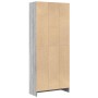 Estantería de madera de ingeniería gris Sonoma 60x24x143 cm de , Librerías y estanterías - Ref: Foro24-857817, Precio: 54,06 ...