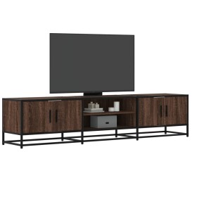 Mueble para TV madera de ingeniería roble marrón 180x35x41 cm de , Muebles TV - Ref: Foro24-3300779, Precio: 109,99 €, Descue...