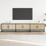 Mueble para TV madera de ingeniería roble Sonoma 210x35x41 cm de , Muebles TV - Ref: Foro24-3300791, Precio: 123,31 €, Descue...