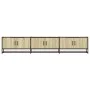 Mueble para TV madera de ingeniería roble Sonoma 210x35x41 cm de , Muebles TV - Ref: Foro24-3300791, Precio: 121,75 €, Descue...