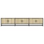 Mueble para TV madera de ingeniería roble Sonoma 210x35x41 cm de , Muebles TV - Ref: Foro24-3300791, Precio: 123,31 €, Descue...