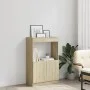 Aparador alto madera ingeniería roble Sonoma 63x33x100 cm de , Librerías y estanterías - Ref: Foro24-855099, Precio: 56,34 €,...