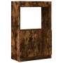 Aparador de madera de ingeniería roble ahumado 63x33x100 c de , Librerías y estanterías - Ref: Foro24-855101, Precio: 56,65 €...