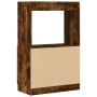 Aparador de madera de ingeniería roble ahumado 63x33x100 c de , Librerías y estanterías - Ref: Foro24-855101, Precio: 56,65 €...