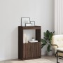 Aparador de madera de ingeniería marrón roble 63x33x100 cm de , Librerías y estanterías - Ref: Foro24-855103, Precio: 58,50 €...