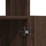Aparador de madera de ingeniería marrón roble 63x33x100 cm de , Librerías y estanterías - Ref: Foro24-855103, Precio: 58,50 €...