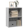 Estantería de madera de ingeniería gris Sonoma 60x30x77 cm de , Librerías y estanterías - Ref: Foro24-857895, Precio: 35,48 €...