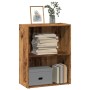 Estantería madera de ingeniería color envejecido 60x30x77 cm de , Librerías y estanterías - Ref: Foro24-857897, Precio: 34,98...