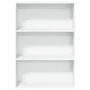 Estantería de madera de ingeniería blanca 80x30x114 cm de , Librerías y estanterías - Ref: Foro24-857931, Precio: 53,88 €, De...