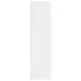 Estantería de madera de ingeniería blanca 80x30x114 cm de , Librerías y estanterías - Ref: Foro24-857931, Precio: 53,88 €, De...