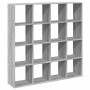 Estantería madera de ingeniería gris Sonoma 137,5x29x137,5 cm de , Librerías y estanterías - Ref: Foro24-3310294, Precio: 125...