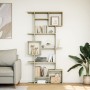 Estantería de madera de ingeniería roble Sonoma 92x29x188 cm de , Librerías y estanterías - Ref: Foro24-3310318, Precio: 116,...