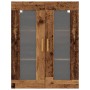 Armario de pared colgante madera envejecida 69,5x34x90 cm de , Aparadores - Ref: Foro24-857043, Precio: 93,84 €, Descuento: %