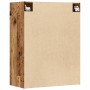 Armario de pared colgante madera envejecida 69,5x34x90 cm de , Aparadores - Ref: Foro24-857043, Precio: 93,84 €, Descuento: %