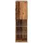 Muebles TV con luces LED 2 uds madera envejecida 30,5x30x102 cm de , Muebles TV - Ref: Foro24-857677, Precio: 101,57 €, Descu...