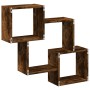Armario de pared madera ingeniería roble ahumado 78x18x71 cm de , Estantes y estanterías - Ref: Foro24-854809, Precio: 30,06 ...