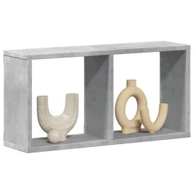 Armario de pared madera ingeniería gris hormigón 60x16x30 cm de , Estantes y estanterías - Ref: Foro24-854880, Precio: 21,85 ...