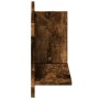 Armario de pared madera ingeniería roble ahumado 70x16,5x30 cm de , Estantes y estanterías - Ref: Foro24-854854, Precio: 25,4...