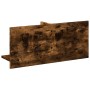 Armario de pared madera ingeniería roble ahumado 70x16,5x30 cm de , Estantes y estanterías - Ref: Foro24-854854, Precio: 25,4...